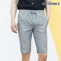 블루포스 남성용 베즈코 5부 밴딩 슬렉스 베이직핏 캐주얼 슬랙스 반바지