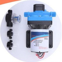 전기 부스터 고압 다이어프램 펌프 DC 12V 96W 11.3L/분 자체 프라이밍 요트 가정용 급수, 02 24V
