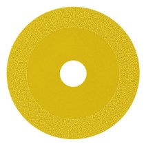 다이아몬드 디스크 톱날 세라믹 일반 유리 벽돌 옥 대리석 연마 절단 블레이드 날카로운 브레이징 연마 블레이드 100mm, [03] yellow
