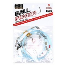 [낚시장터]-[몽크로스] 볼베어링 생미끼 외수질 채비 줄꼬임방지 농어 민어 우럭 낚시 생미끼채비