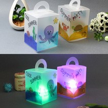 [잼잼아트] 크리스마스 장식 등불(촛불포함)(5인), 추가안함