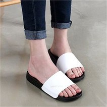 ONM 3컬러 소가죽 슬리퍼 민자 스트랩 슬리퍼 실내화