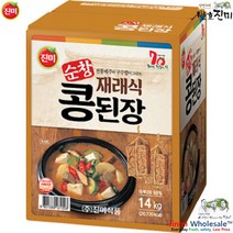 진미식품 진미 콩된장14kg, 14kg, 1