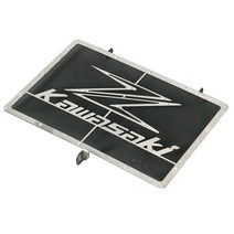 오토바이 라디에이터 그릴 가드 그릴 커버 보호대 가와사키 z750 z800 zr800 z1000 sx z1000sx zr1000f z 750 ninja 1000, 검은색
