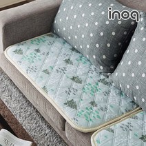 이노크아든 항균 전기방석 7종 1인용 2인용 생활 방수 피치스킨 북유럽풍 감성 의자전기방석, 06.포레스트민트 항균 전기방석, 2인용(90*45CM)