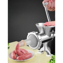 소시지 만들기 기계 수제 소시지 민찌기 케이싱 수동, 소형