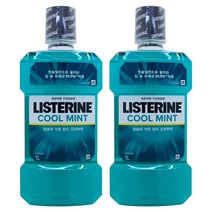2개)리스테린 쿨민트1000ml, 2개, 1000ml