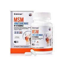 엔젯오리진 MSM 조인트케어 맥스 비타민D 60정 2입, 2개