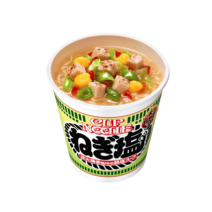 닛신식품 컵라면 파 소금라면 76g 20개