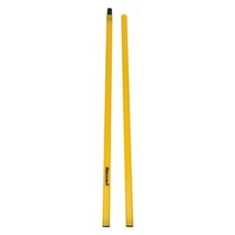 낫소 드리블 분리형 폴막대 80+80cm 낱개 축구장애물훈련 유소년축구연습 체력단련 분리형폴막대 트레이닝, 없음