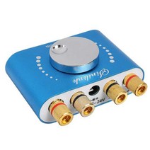 블루투스 미니 앰프 길거리공연 매장용 리시버 통기타 올인원 12v24v 400w 5.0 디지털 파워 하이파이 스테레오 오디오 수신기 파워 200w + 200w 자동차 사운드, 2-검은색
