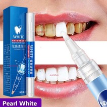 2pcs 치아 미백 펜 청소 세럼 플라크 얼룩 제거제 치아 표백 치과 미백 구강 위생 관리 치아 미백 3ml