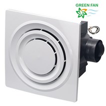(아쇼핑)그린팬KV15D 욕실용 시로코팬 댐퍼 환풍기 대형환풍기 욕실환풍기 시로코펜 시로코팬 댐퍼(아쇼핑), 쿠팡 본상품선택, 쿠팡 본상품선택