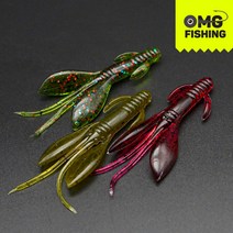 오마이갓피싱 돈키호텔 2.5인치 소프트베이트 호그 웜 배스 웜 루어낚시 국내생산 락피쉬, DKH2.5-5