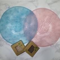 발세척매트 풋브러쉬 핑크, 20개