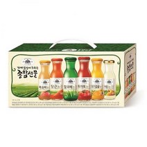 웅진 가야농장 주스 6종 종합선물세트 180ml x 24병 2박스