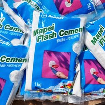 마페이 빨리굳는시멘트 백색 1KG 플래쉬시멘트, 1개