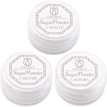 일본직발송 3. 뿌리제루 (PRE GEL) PRE GEL 슈거 파우더 3 개 세트 MJF-SP-SET301 파우더 네일 아트 재료, One Color