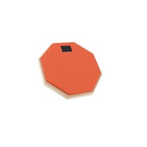 드럼 연습용 키트 8 인치 고무 나무 패드 초보자 연습 훈련 세트 조정 가능한 스탠드, CHINA, Orange Drum