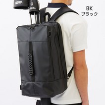 혼마골프 트랜스포머 보스턴백 백팩 L48xW18xH26cm 블루 블랙 2019 124436, BLU