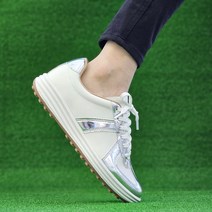 푹신한 쿠션 미끄럼방지 스파이크리스화 여성 가벼운 스니커즈 골프화