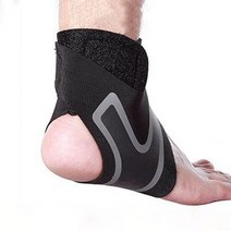족저근막염 보조기 보호대 발바닥 통증 용 발목 가드 발목 지지대 염좌 건염용 발목 랩, 블랙 왼쪽, l, 협력사