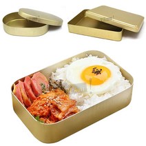 추억의 양은도시락 우야몰 국산 밴또 도시락 나들이 옛날 양철 양은용품, 1개, 09.사각4호 은색