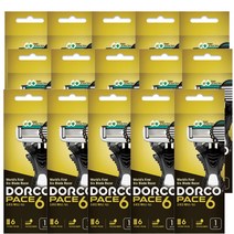 도루코 정품 PACE 6중날 페이스6 휴대용 면도기 1P 개별포장, 15개, 1개입