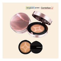 [센텔리안24] [기본패키지][핑크] 동국제약 마데카 글로우 베일 커버 쿠션 핑크 13g, 색상:23호(내추럴베이지), 상세 설명 참조