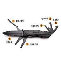 캠핑용 다용도 맥가이버칼 멀티툴 만능공구 등산용칼 다용도나이프 휴대용멀티툴 스위스밀리터리 만능칼