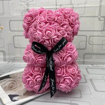 발렌타인 화이트 데이 졸업 선물 곰인형 꽃 다발 남자 여차 2019 발렌타인 데이 선물 25cm 빨간 장미 테디, 10 25cm No Box
