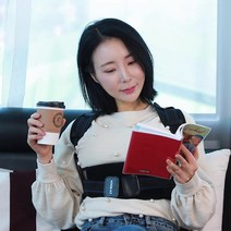 몽블랙 바른 자세 체형 밴드 등 허리 척추 스트레칭 어깨 보호대 ST1