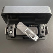 액션캠 스포츠 캠코더 소형 케이스 dji 마이크 무선 마이크 용 9h 강화 유리 필름, 2 세트