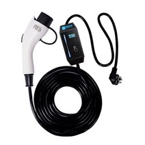 전기차충전기 가정용 완속 충전케이블 16A 220V 비상용 휴대용 이동형 충전기 5m, 10m 충전형