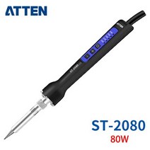 납땜기 인두기 ATTEN-80W/150W 지능형 온도 조절 전기 납땜 인두 휴대디지털 스테이션 LCD 디스플레이 자동, 04 ST-2080