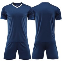 족구유니폼세트 족구복 축구단체복 맞춤형 인쇄 축구 유니폼 반바지 남성 여성 소년 키즈 성인 이름 번호 로그, [08] Adult size L, [01] navy