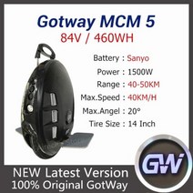 원래 BEGODE GOTWAY MCM5 외발 자전거 84V 800WH 전기 자기 균형 스쿠터 14 인치 단일 휠 한 바퀴 전기 스쿠터, MCM5 84V 460WH