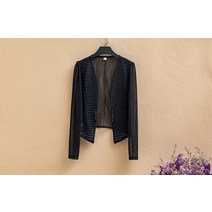 저렴한 Large Size Women Summer Solid Color Temperament Top Cardigan Small Shawl New 2022 Versatile L