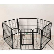 벽난로 안전펜스 울타리 육각 화목난로 실내 범용 접이식 애완 동물 난간, 검은색(높이 101cmx가로 77cmx6개)
