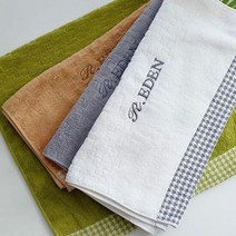 RT 순면 스포츠타올 국내제작 운동수건 에덴타올 30수, 선택:그린