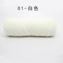 목도리뜨개질실 두꺼운실 Chunky Supersoft 손 따뜻한 100g 셔닐 실 벨벳 도매 스웨터 원사 스레드 크로 셰, 01 01