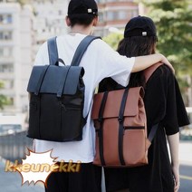 대학생 백팩 편안한 잇템 책가방 PU가죽