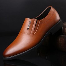 가바바 남성 구두 QPQ 금속 버클 포인트 구두 G33149