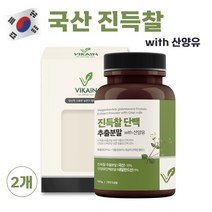 국산 진득찰 단백질 추출물 분말 가루 희첨 희렴초 식물성 프로틴 파우더 동식물성 밸런스 산양유 유청 단백질, 2개, 100g