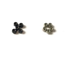 Orlandoo Hunter 5Pcs M2 자동 잠금 너트 허브 135 RC 자동차 예비 부품 범용, 5Pcs Silver
