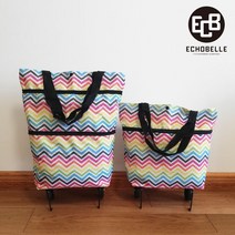 휴대용 바퀴 시장가방/핸드카트, 휴대용 시장 핸드카트-플로랄