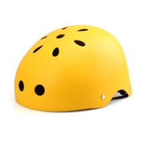 킥보드 자전거 헬멧, 노란색, 무광, L size(머리 둘레 57~60cm)