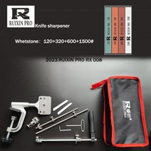 RUIXIN PRO RX008 고정 각도 칼 숫돌 전문 다이아몬드 숫돌 연마 가죽 페이스트, 4D 4Y+Choice