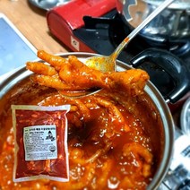꼬끼존 매콤한 국물닭발 1인용 400g 간편소포장, 단품