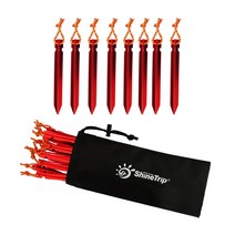 SZ몰 알루미늄 삼각팩 텐트팩 단조팩 타프팩 텐트못 고정핀